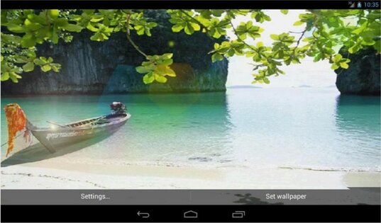 Природа Live Wallpaper S4 живые обои 1.2.4. Скриншот 2