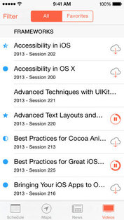 WWDC. Скриншот 1