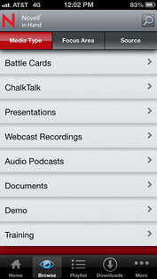 Novell in Hand. Скриншот 1