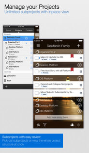 Organize: Pro for IPhone. Скриншот 1