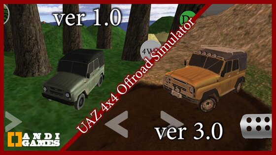 UAZ 4x4 Offroad Simulator 2 HD 3.1. Скриншот 8