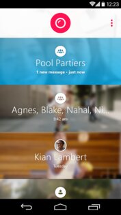 Skype Qik: Group Video Chat 1.9.0.6513-release. Скриншот 1