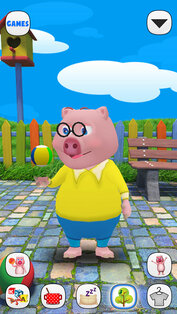 Говорящая Свинка Хрюкси. Скриншот 4