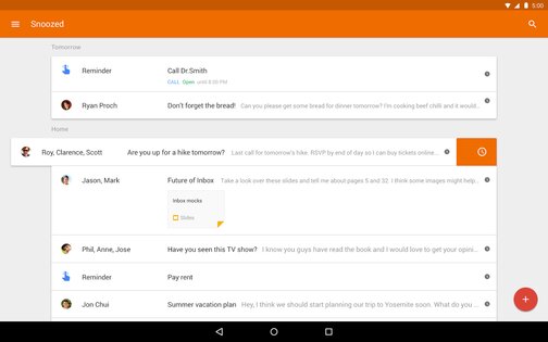 Inbox by Gmail 1.78. Скриншот 7