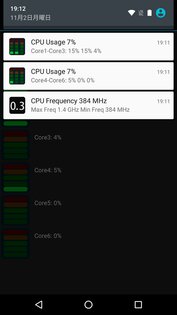 CPU Stats 3.0.1. Скриншот 2