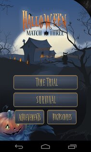 Halloween Match Three 1.5.2. Скриншот 4