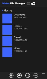 Metro File Manager. Скриншот 2