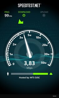 Speedtest.net. Скриншот 2