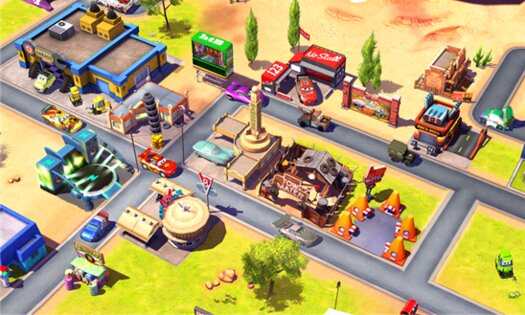 Тачки: Быстрые как Молния. Скриншот 1