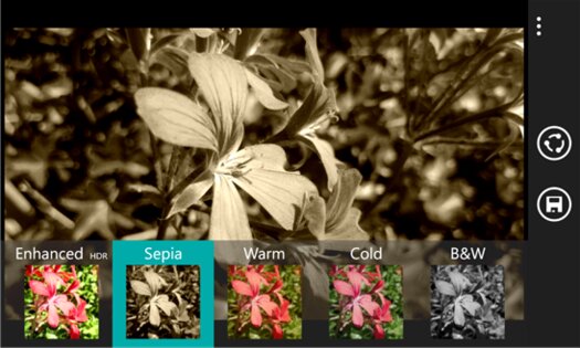 HDR Photo Camera. Скриншот 2