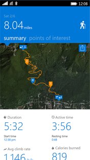 Microsoft Band 1.3.31002.2. Скриншот 2