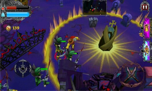 Vampire Rush. Скриншот 1