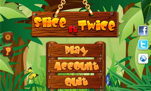 Slice It Twice. Скриншот 1