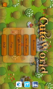 Cute World Defense. Скриншот 1