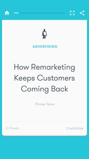 Google Primer 5.007.4. Скриншот 1