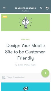 Google Primer 5.007.4. Скриншот 3