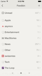Reeder 2. Скриншот 3