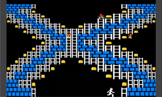 Lode Runner Classic. Скриншот 1