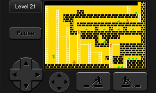 Lode Runner Classic. Скриншот 3
