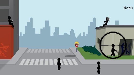 Stickman sniper 2 1.9.6. Скриншот 3