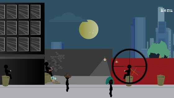 Stickman sniper 2 1.9.6. Скриншот 5