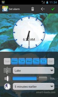 Nature Sounds Alarm Clock 1.1. Скриншот 3
