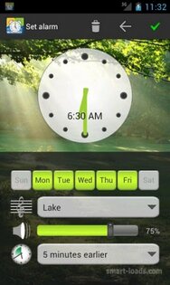 Nature Sounds Alarm Clock 1.1. Скриншот 2