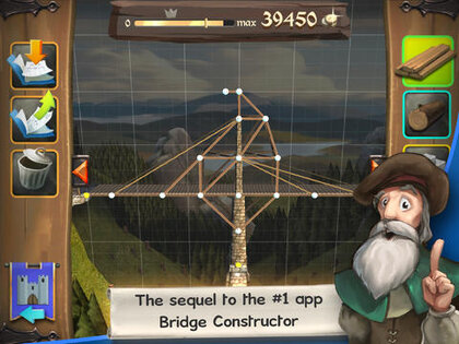 Bridge Constructor Medieval. Скриншот 1