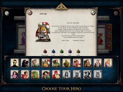 Talisman. Скриншот 1