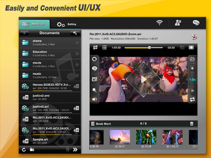 iMPlayerHD. Скриншот 2