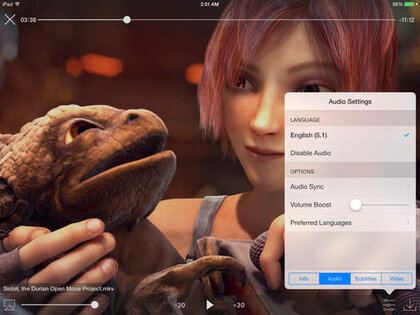 Air Video HD. Скриншот 1