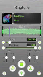 iRingtune. Скриншот 1