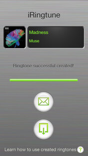 iRingtune. Скриншот 2