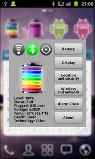 Rainbow Battery 1.7. Скриншот 1