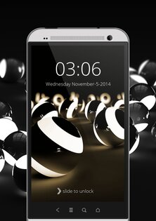 3D Light Balls Screen Lock 24.9. Скриншот 8