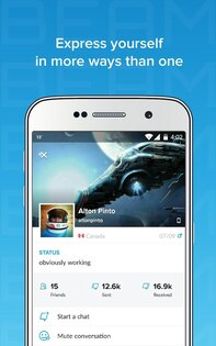 Beam Messenger: Real Time Text 1.4.90. Скриншот 5
