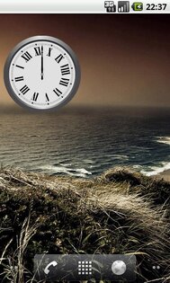 One Hand Clock 1.2. Скриншот 1