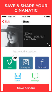 Cinamatic. Скриншот 2