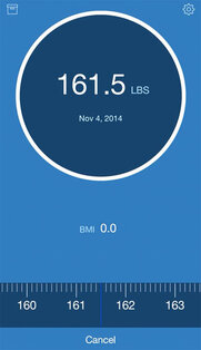 Pocket Scale - Quick Weight Tracker. Скриншот 3