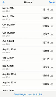 Pocket Scale - Quick Weight Tracker. Скриншот 2