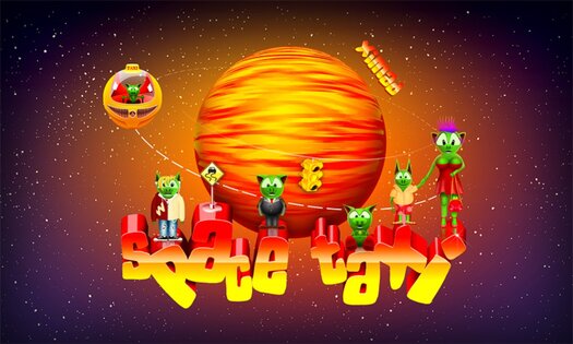 Space Taxi. Скриншот 2
