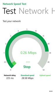 Network Speed Test. Скриншот 1