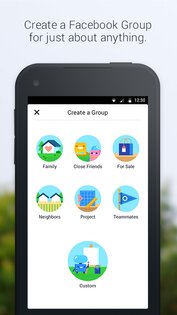 Facebook* Groups 82.0.0.16.70. Скриншот 2