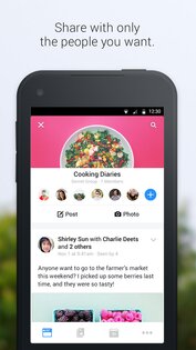 Facebook* Groups 82.0.0.16.70. Скриншот 3
