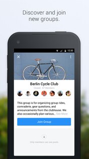 Facebook* Groups 82.0.0.16.70. Скриншот 4