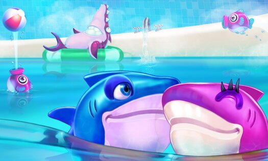 Shark Dash. Скриншот 2