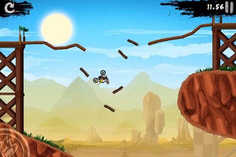 Bike Rivals. Скриншот 2