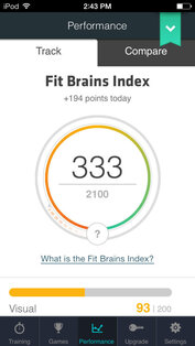 Fit Brains Trainer. Скриншот 3