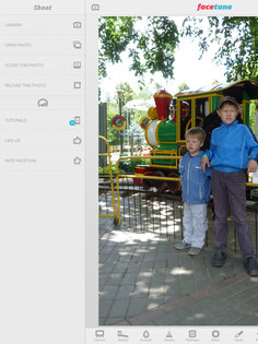 Facetune. Скриншот 1