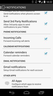 Pebble 2.5.0. Скриншот 5